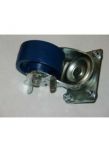 Locking castor wheel